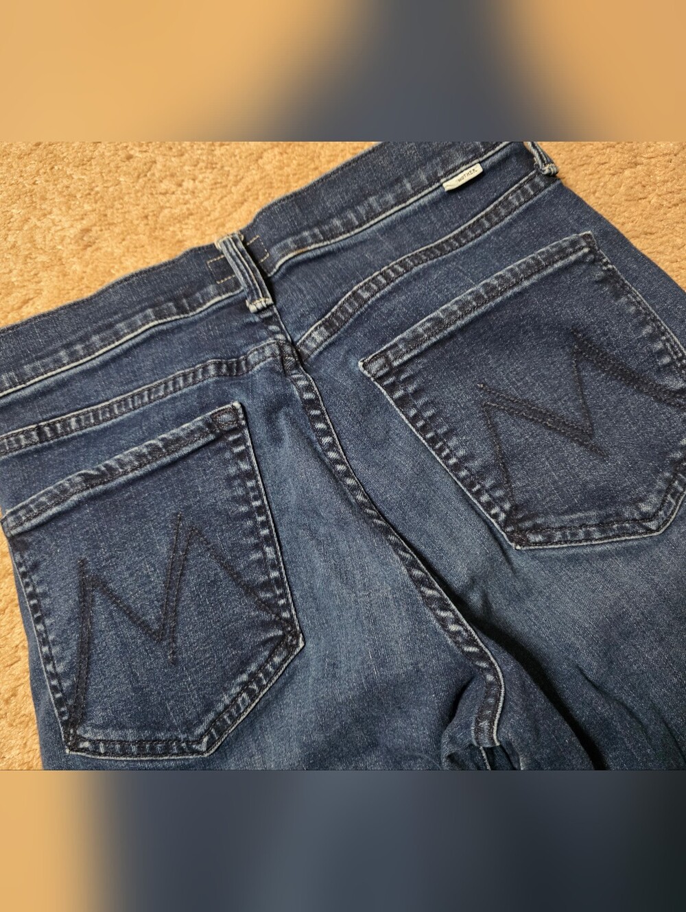 MOTHER The Tomcat Roller Sneak - I Put a Spell on You - Size 29 - Picture 3 of 7